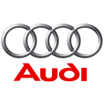 Logo Audi rojo