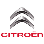 Logo Citroen gris rojo